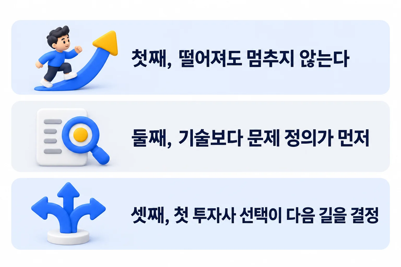 이 여정이 남긴 세 가지