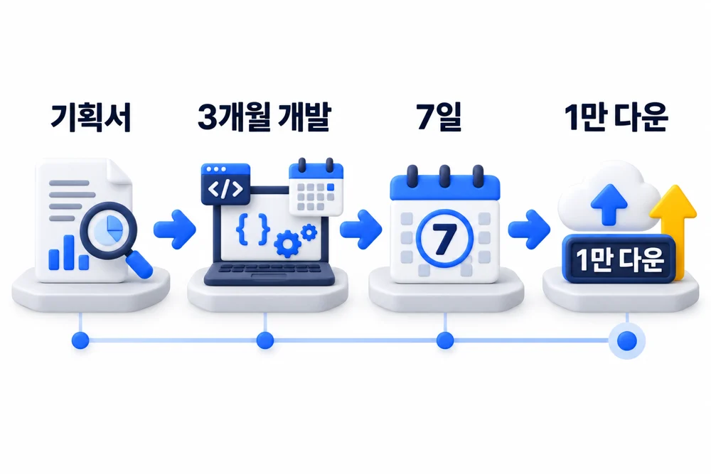 런칭 타임라인