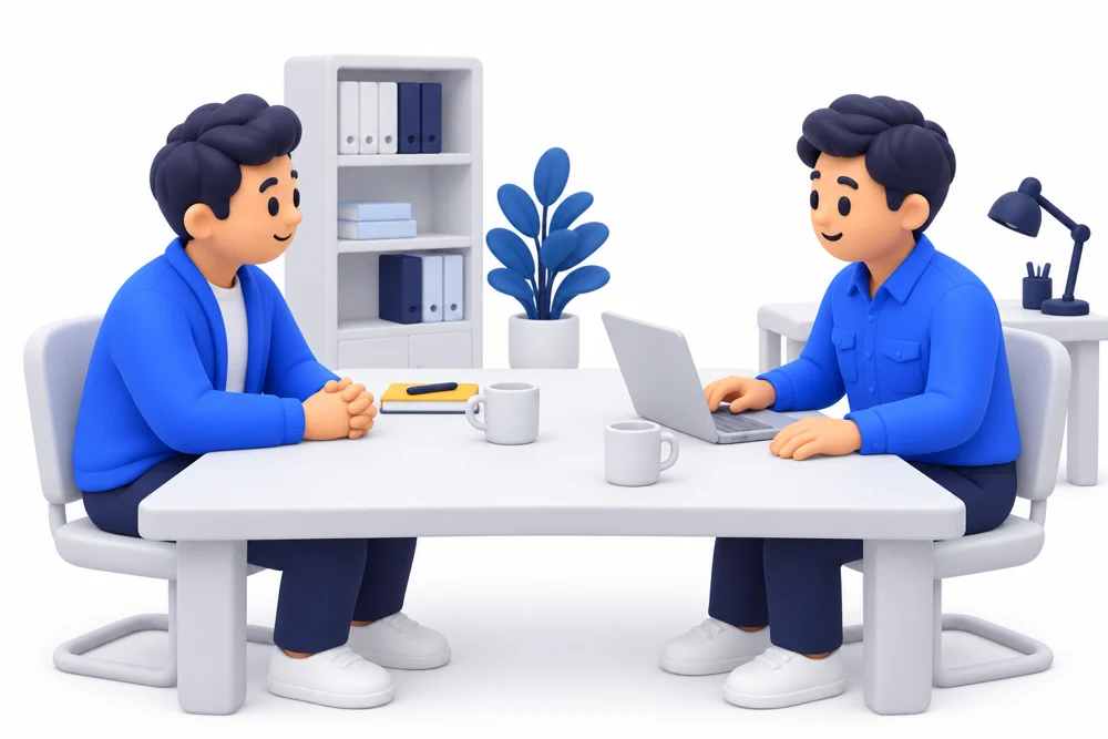 사장님과의 첫 만남